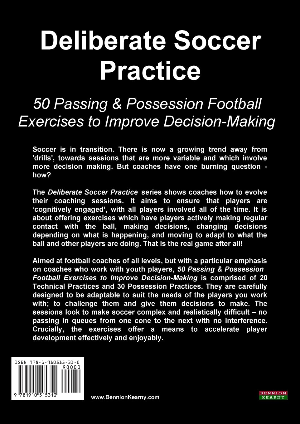 Deliberate Soccer Practice: 50 Passing & Possession Football Exercises to Improve Decision-Making image number 1