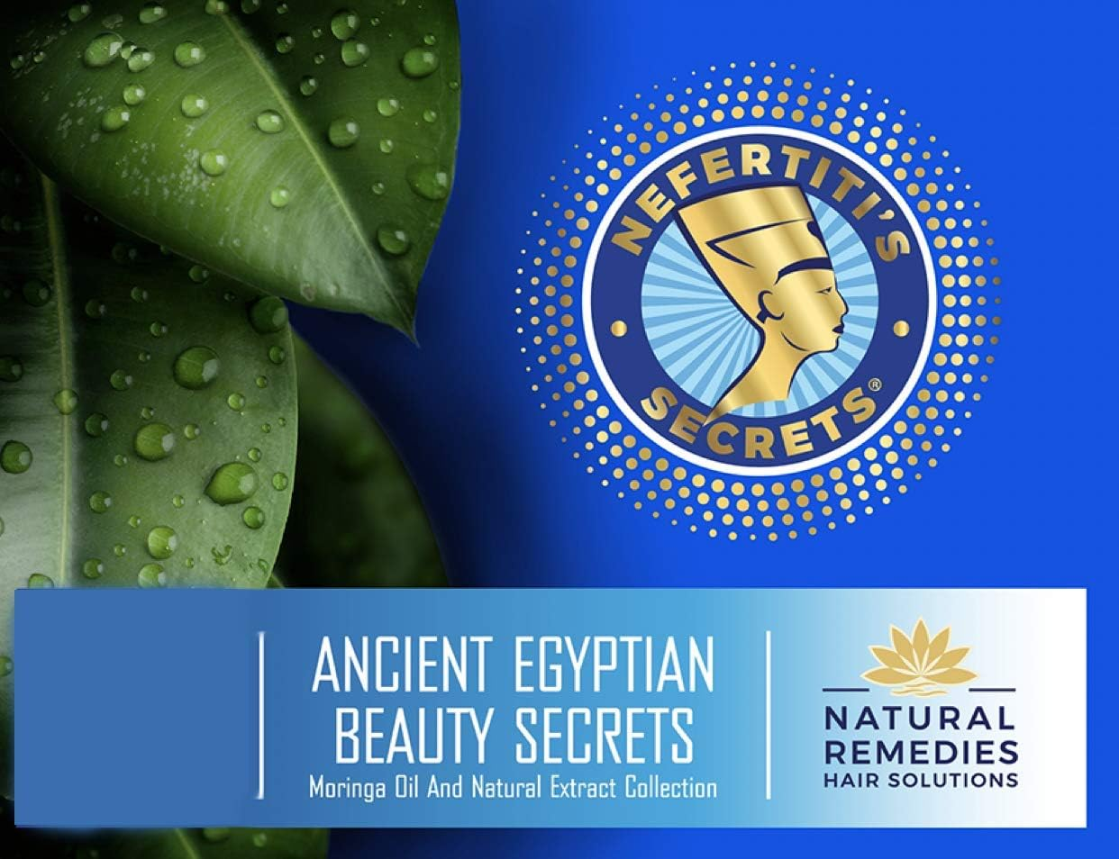 Nefertiti&rsquo;S Secrets Complete Hydration Conditioner | Moringa Oil & Rosemary Hair Conditioner Hydrating | for Frizzy & Damaged Hair | Hair Repair | 8 Oz / 236 Ml image number 5