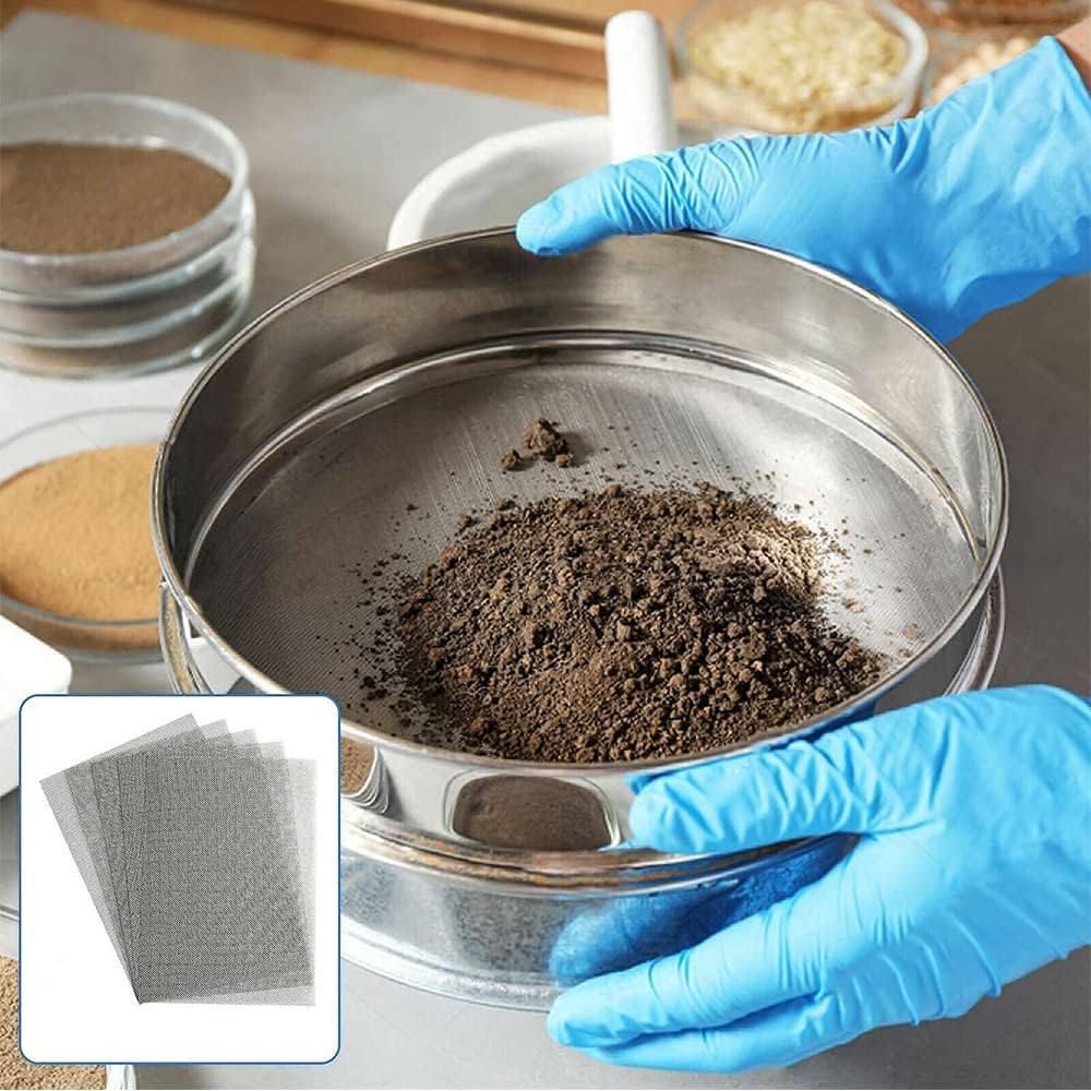 304 Stainless Steel Woven Wire Filtration Filter Sheet 20Cm X 30Cm (50 Mesh)