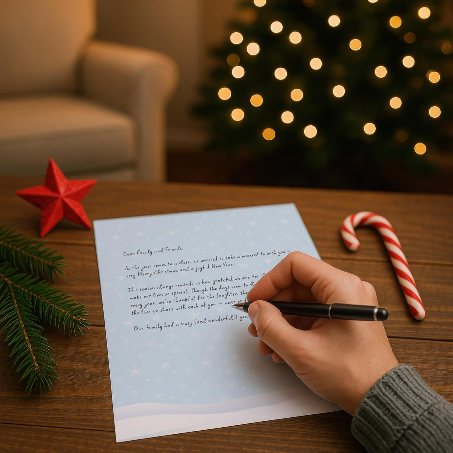 Snowman Gift Holiday Stationery - 80 Sheets image number 3