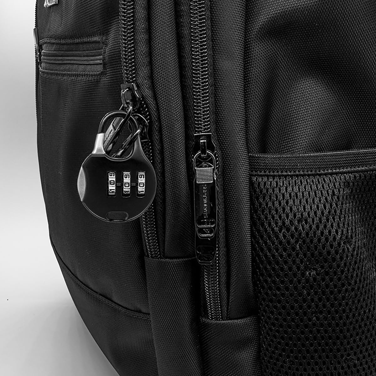 10 Pcs Mini Padlock with Password,Colorful Combination Padlocks 3 Digit Number Code Lock Security Padlock for Travel Suitcases Luggage Bag Case image number 1