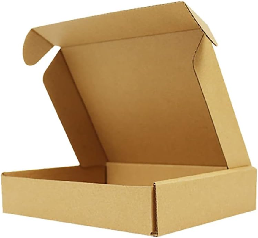 Brown Mailing Box Shipping Carton A4 A5 Small Medium Large Cardboard Mailer - Easy-Fold Diecut Cardboard Mailers image number 1