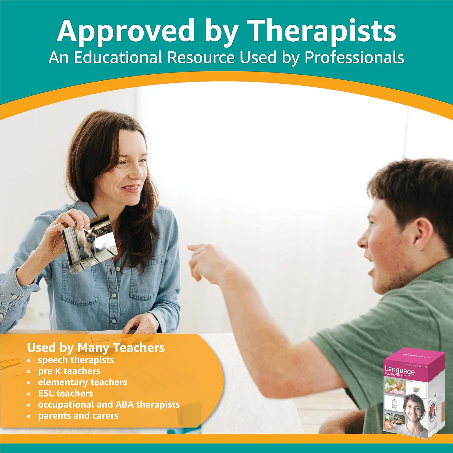 Language Flash Cards Set: Feelings and Emotions, Prepositions, Verbs, Categories & Go Togethers | Vocabulary Builder | Speech Therapy Materials | Autism Learning Materials | ESL Teaching Materials image number 6