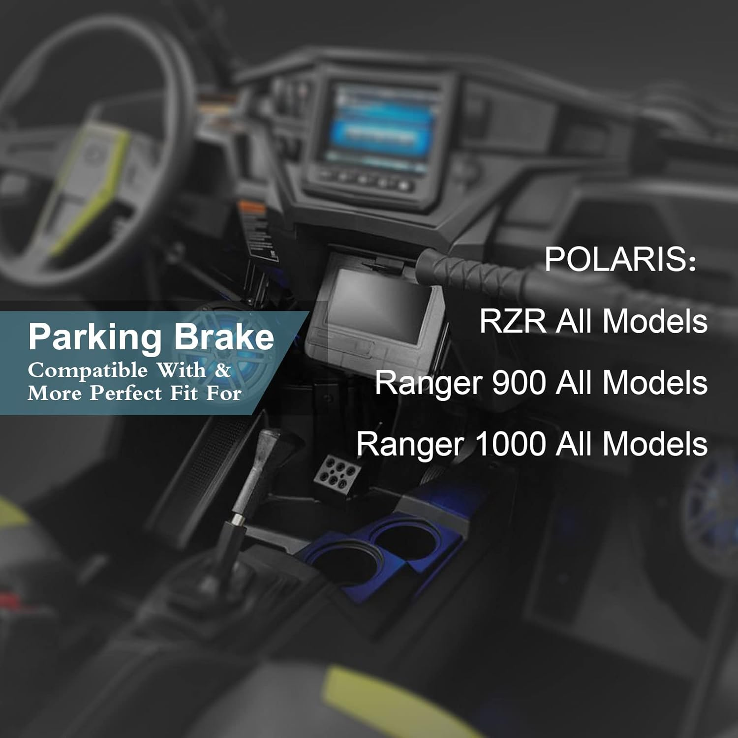 Parking Brake - Spring Parking Brake Accessories Kit Compatible with Polaris Rzr All Model Polaris Ranger 800 900 1000 Turbo Turbo S image number 5