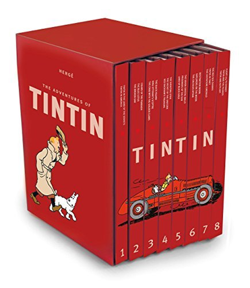 The Tintin Collection (Compact Editions): the Complete Official Classic Children&rsquo;S Illustrated Mystery Adventure Series image number 1