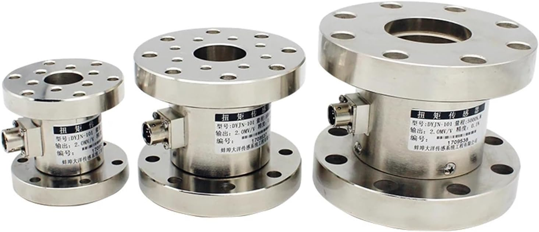 Torque Force Sensor 20Nm 500Nm 5000Nm Static Double Flange Rotary Non-Continuous Transducer to Measure Force, Pressure, Displacement, Strain(5000Nm) image number 1