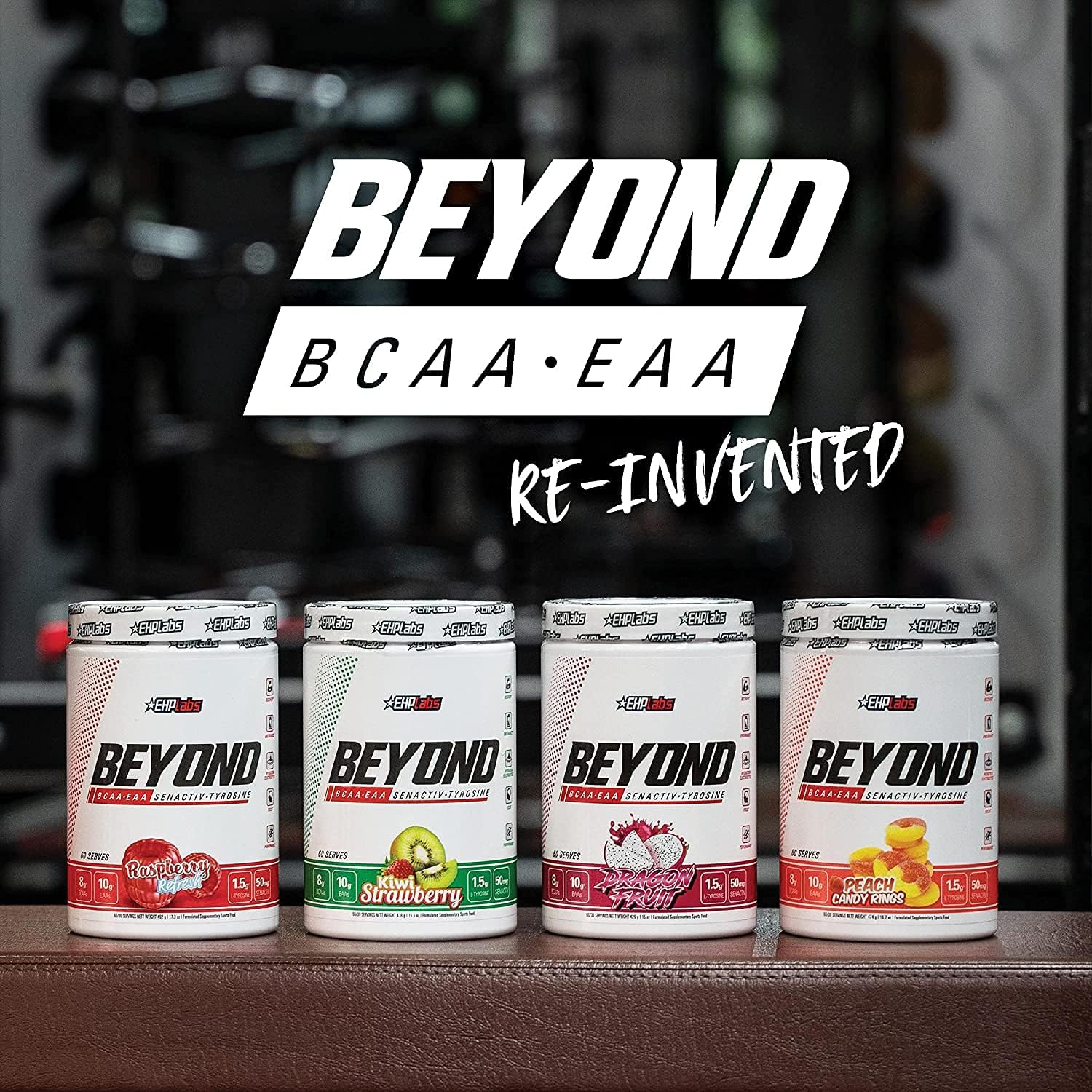 EHP Labs beyond BCAA + EAA - 10G of Essential Amino Acids, Assists with Muscle Endurance, Recovery & Fatigue (Kiwi Strawberry) image number 5