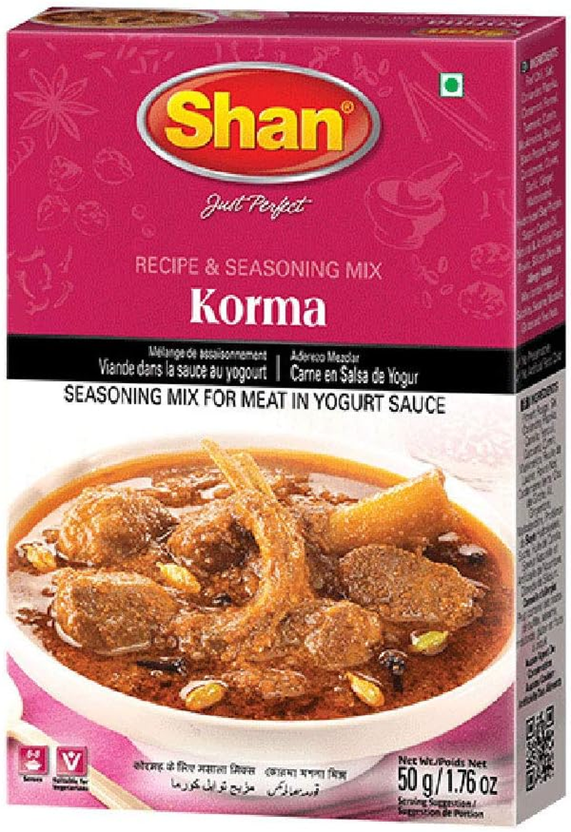 Shan Korma Masala Spice Mix, 50G image number 1