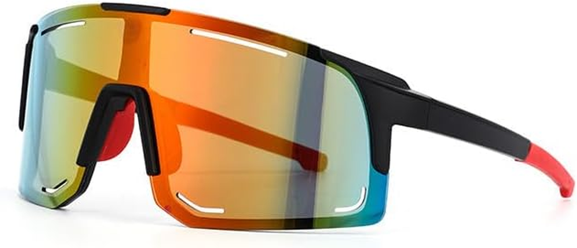 Polarized Sports Sunglasses for Women and Men, UV400 Outdoor Cycling Hiking Fishing Running Driving Goggles image number 4