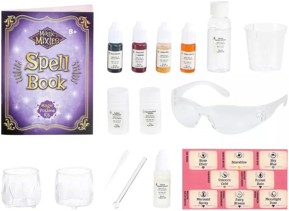 Magic Mixies Magic Potion Kit. Children Can Follow Their Spell Book and Mix Ingredients to Create over 70 Magic Potions. Make Potions That Fizz, Bubble and Magically Change Form! image number 2