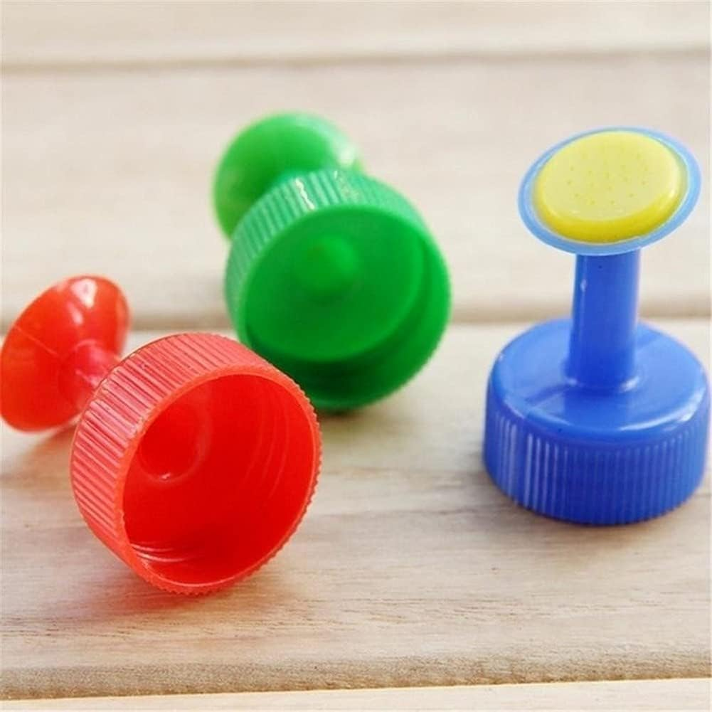 3Pcs Portable Bottle Top Sprinkler Gardening Plant Watering Attachment Spray-Head Soft Drink Bottle Water Can Top Waterers Seedling Irrigation Equipment image number 1