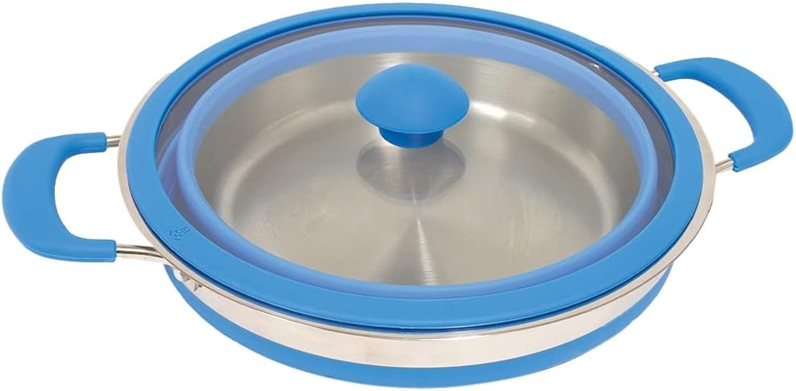 Popup Stainless Steel Cooking Pot, 3 Liter Capacity image number 2