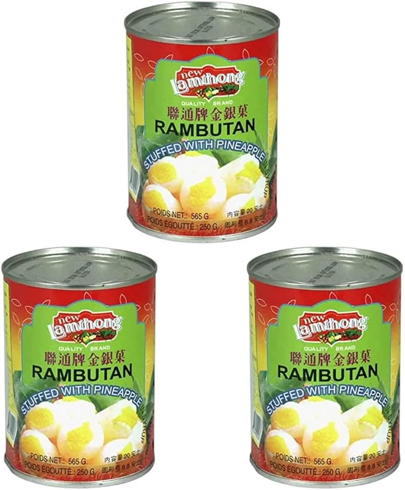 Golden Lion Rambutan with Pineapple 565 Ml