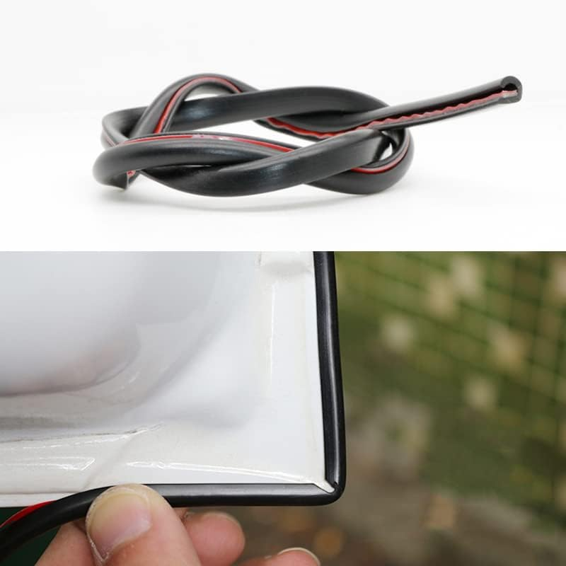 5M Car Door Edge Protector Strip Anti-Scratch Protection Rubber Trim Seal - Ultimate Vehicle Protection image number 5