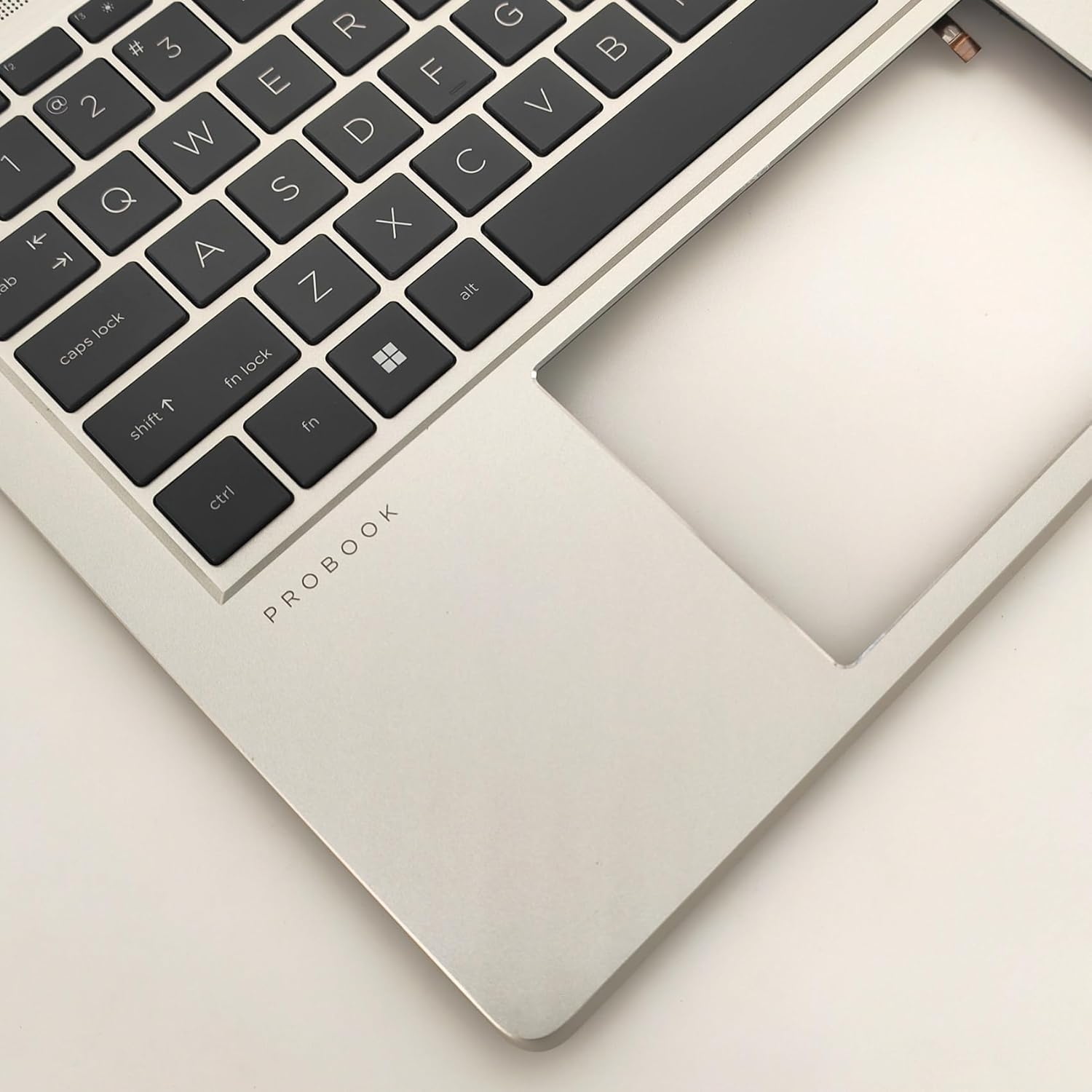 New Upper Case Palmrest Replacement for HP Probook 450 455 G8 Series Laptop Keyboard Assembly Top Cover US Layout M21742-001 Silver image number 2