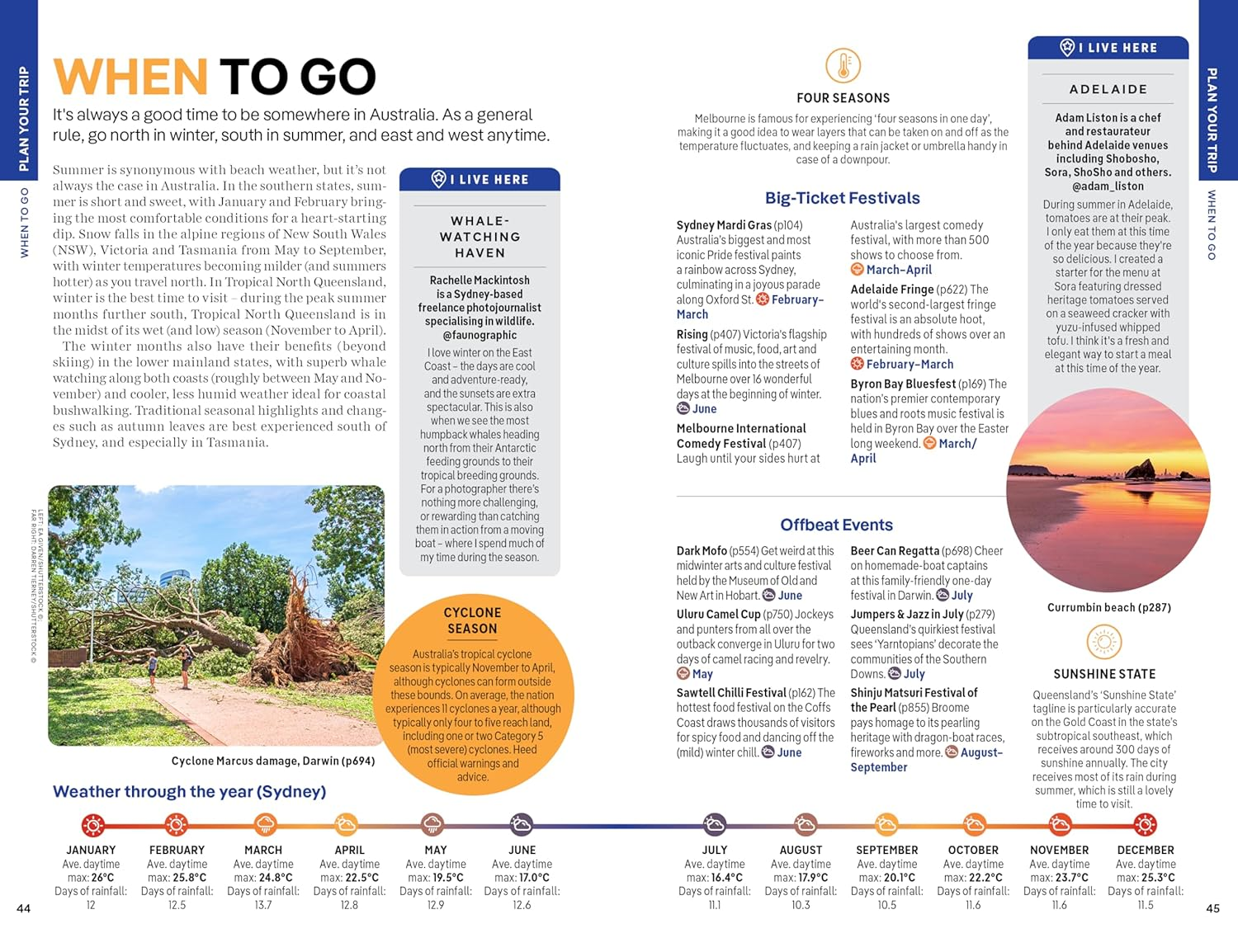 Lonely Planet Australia: Detailed Itineraries | Travel like a Local | Insider Tips | Covers Sydney & New South Wales, Queensland, Melbourne & Victoria, the Red Centre and More image number 4