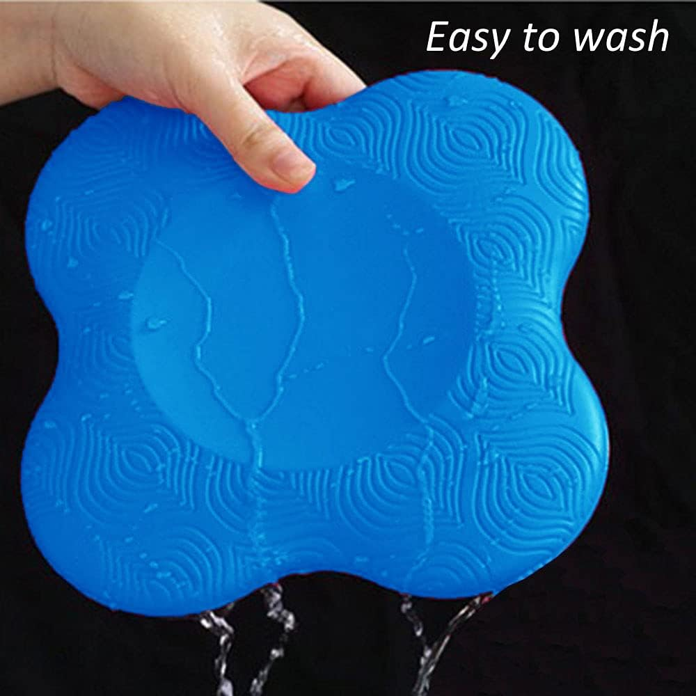 Yoga Knee Pad Support, Non Slip Cushion for Knees Thick Kneeling Pad, Soft Yoga Knee and Elbow Wrist Pads for Women/Men, for Kneeling Down, Workout, Pilates Exercise 2 Pack image number 6