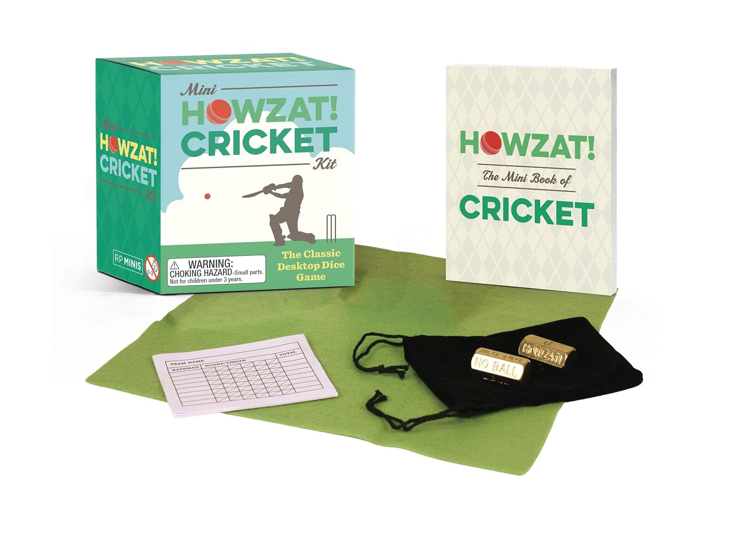 Mini Howzat! Cricket Kit: the Classic Desktop Dice Game