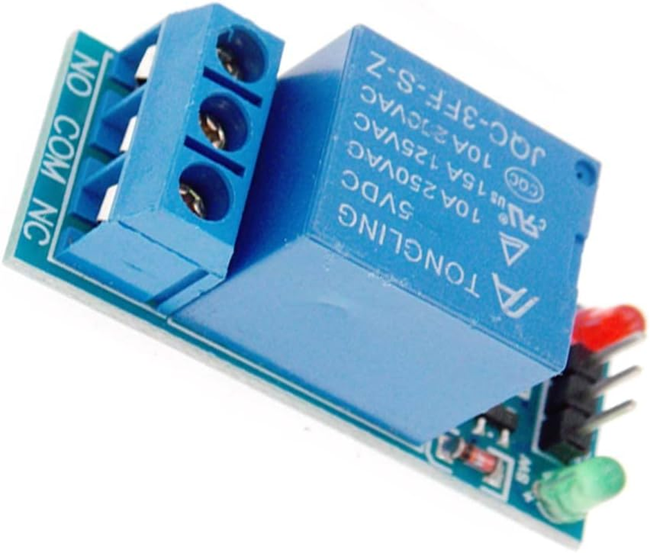 5Pcs 1 Channel CH1 5V 12V 24V Relay Module Shield for ARM PIC (5V) - 12V image number 2