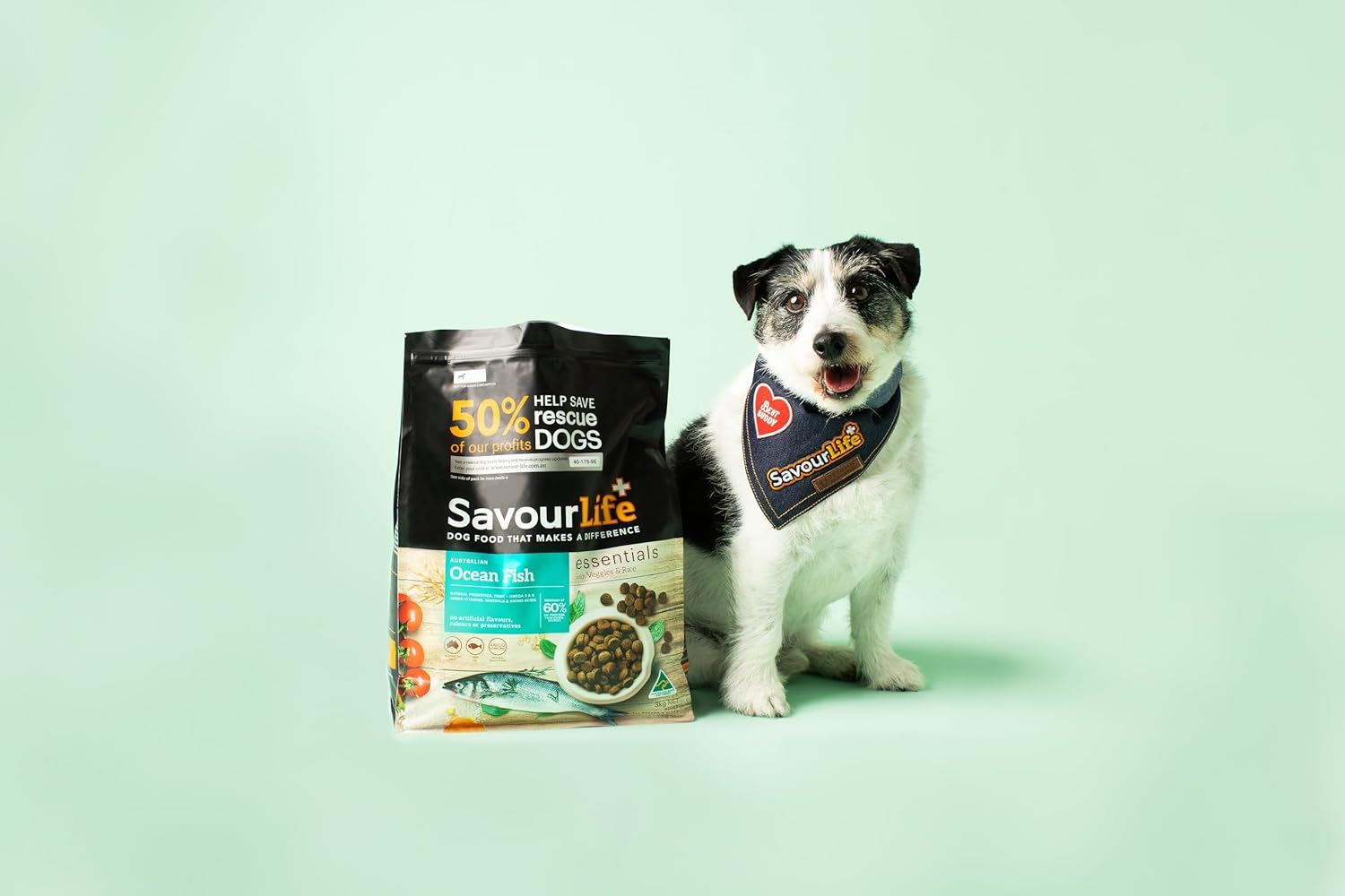 Savourlife Essentials Dog Food, Australian Ocean Fish Veggies & Rice, 3Kg image number 1