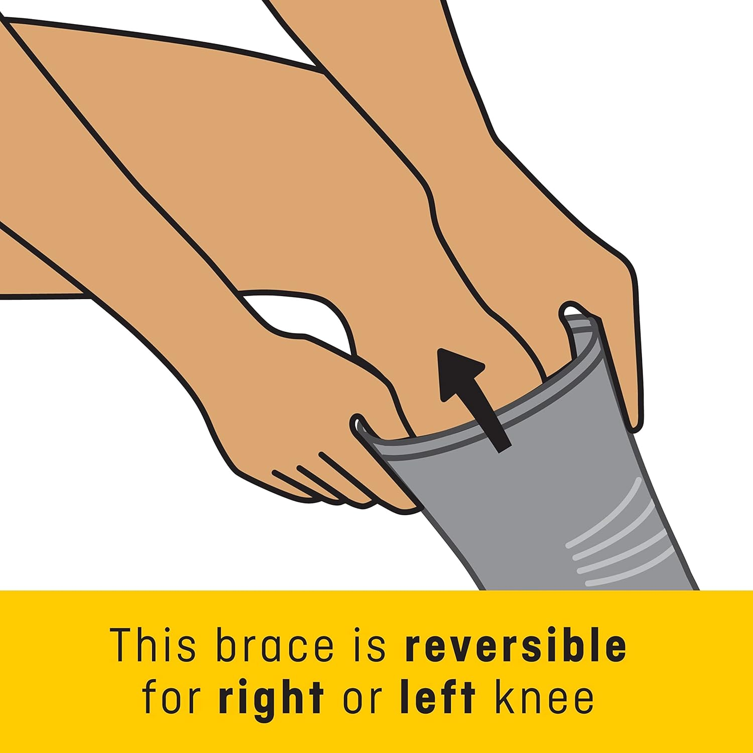 Futuro Comfort Lift Knee Support Large image number 4