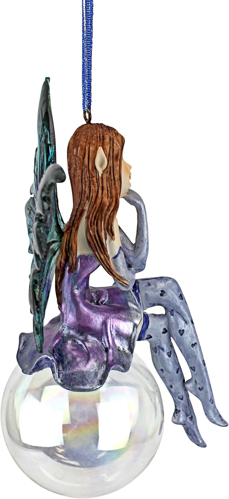 Design Toscano the Snow Fairy Goddess Holiday Ornament, Single image number 5