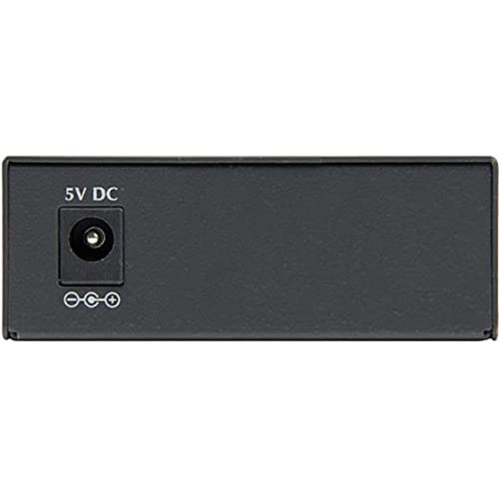 Startech.Com Gigabit Ethernet Fiber Media Converter with Open SFP Slot - Supports 10/100/1000 Networks - Copper to Fiber Media Converter image number 1