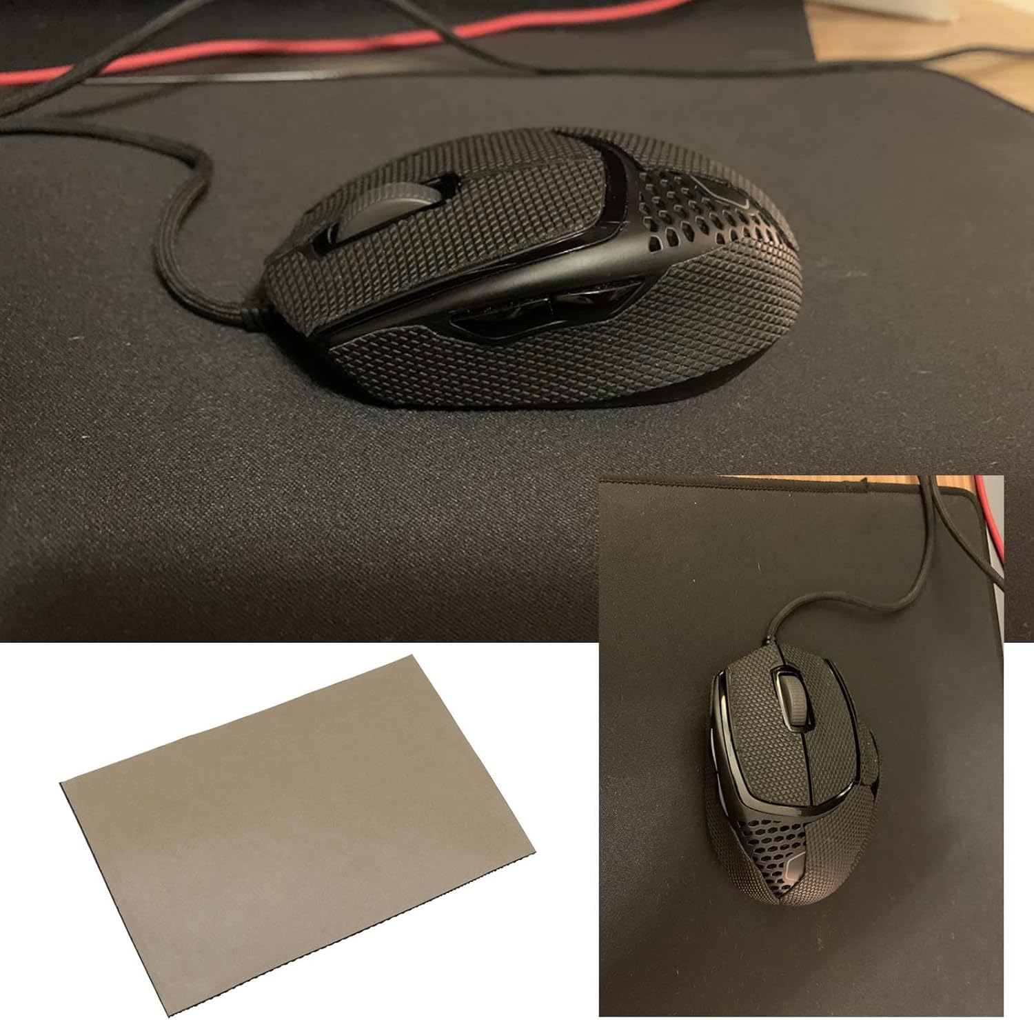 2 Pcs DIY Anti-Slip Mouse Grip Pads DIY Tape for Gaming Peripherals and Devices Anti-Slip Grip Tape, All Purpose Shapes, Self-Adhesive Design image number 5