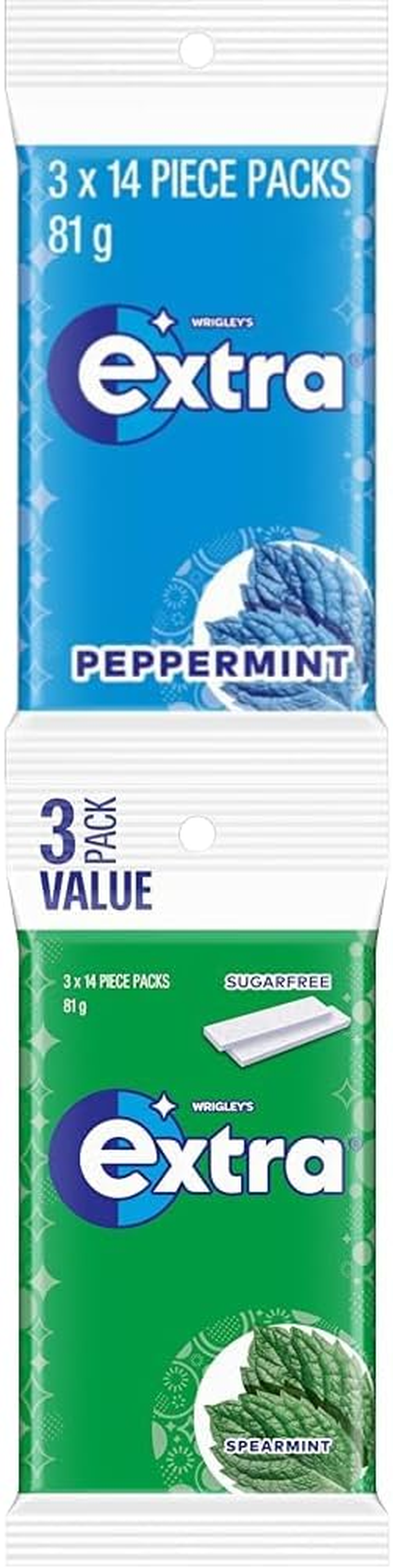 Extra Fresh Breath Chewing Gum Bundle image number 1