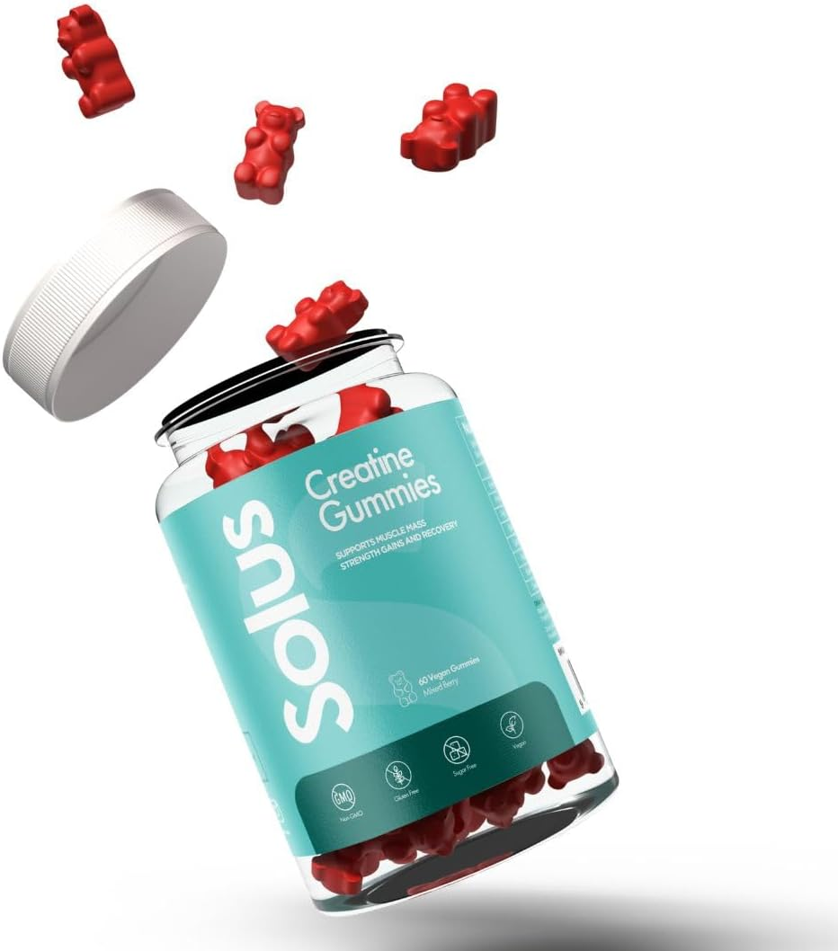 Creatine HCL Gummies Mixed Berry Flavour | Creatine Hyrdrochloride | Muscle Growth & Strength | Workout Recovery | Natural Flavour image number 2