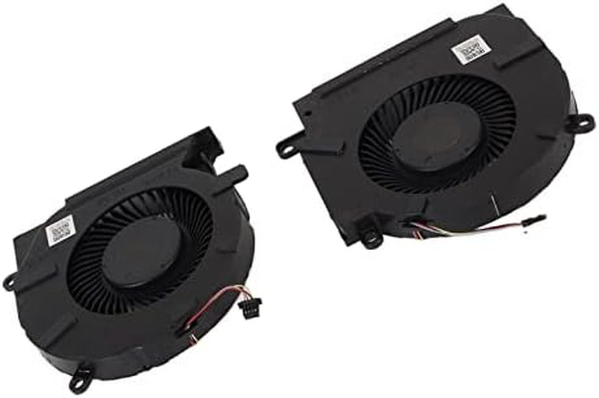 Laptop Cooling Fan, 4 Pin Replacement Cooling Fan for OMEN 15 EK TPN Q236 Fans Cooler Radiator M04216 001 ND8CC02 19J22 19J23 M04215 001 ND8CC03 19C23 (CPU+GPU) image number 2
