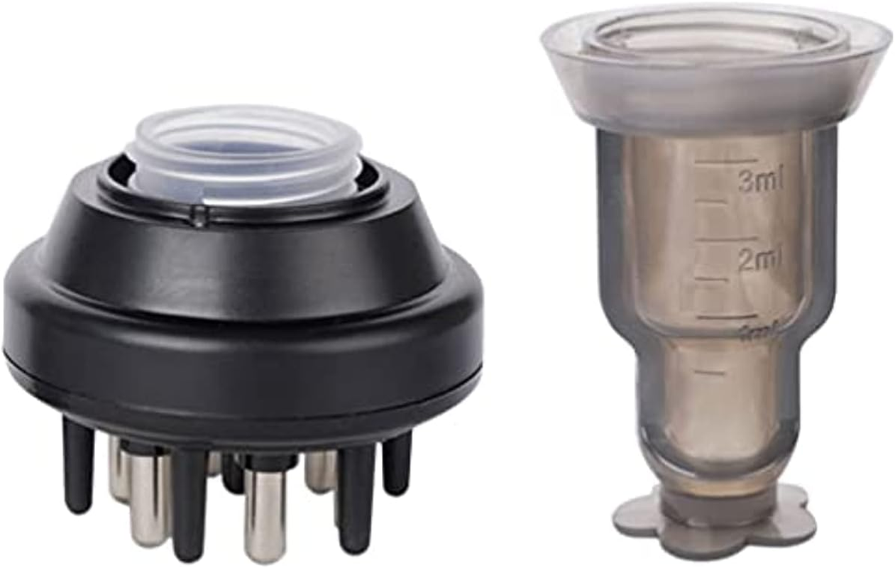 TEONEI Scalp Massager Applicator Comb,Hair Oil Applicator,Root Comb Applicator Bottle,Hair Oil Bottle Dispenser Applicator image number 1