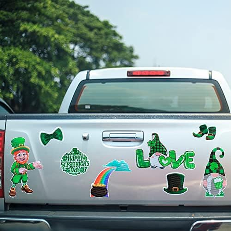 Garage Door Decorative Sticker, Durable Xmas Decal with Magnetic Creative Refrigerator Reflective Decals Holiday Party Decoration Supplies for Home/720 (Size : RFM016) image number 4