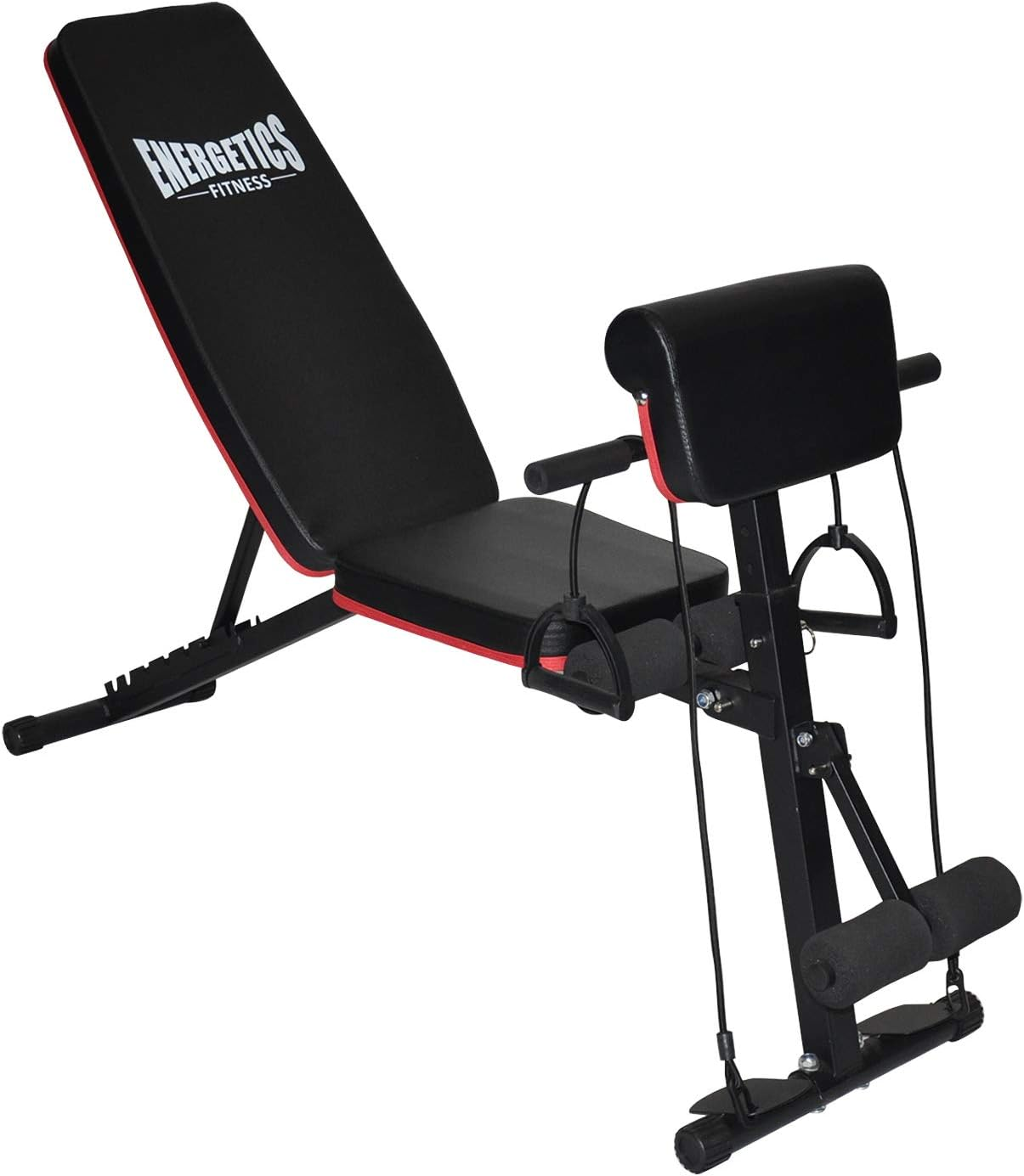 XINSPORTS Adjustable Incline/Decline Weight Bench - Multi-Function Preacher Arm Curl Bench image number 4