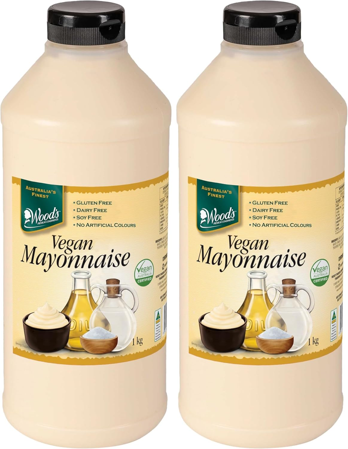 Wood'S Vegan Mayonnaise 1 Kg