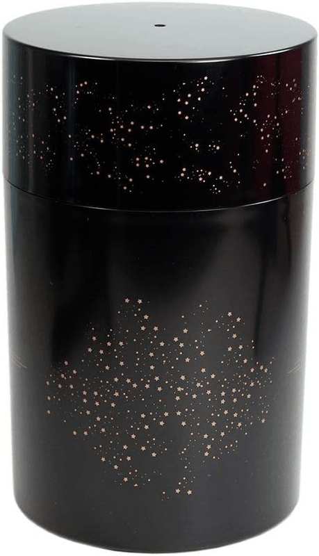 Coffeevac 1LB &ndash; Patented Airtight Container | Multi-Use Vacuum Container Works as Smell Proof Containers for Ground Coffee and Coffee Bean Containers. Black with Gold Logo image number 6