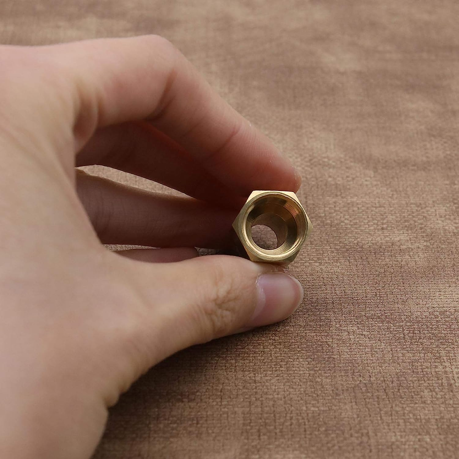 Emsea 2 Pcs 1/4 BSP Female Thread to 10Mm Hose Barbed Fitting Connectors Pipe Joint Adapter Couplers for Fuel Air Gas Water Oil image number 3