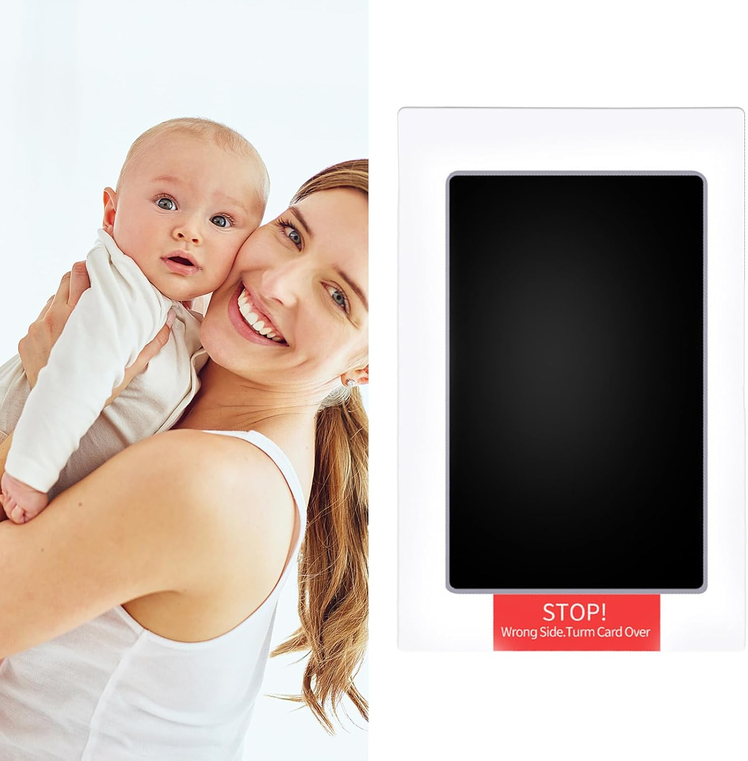 Inkless Hand and Footprint Kit for Baby,Hand Print Mold Kit for Toodler | User-Friendly Foot Printing Set with Clean-Touch for Cards Keepsake Frame Photo Frames