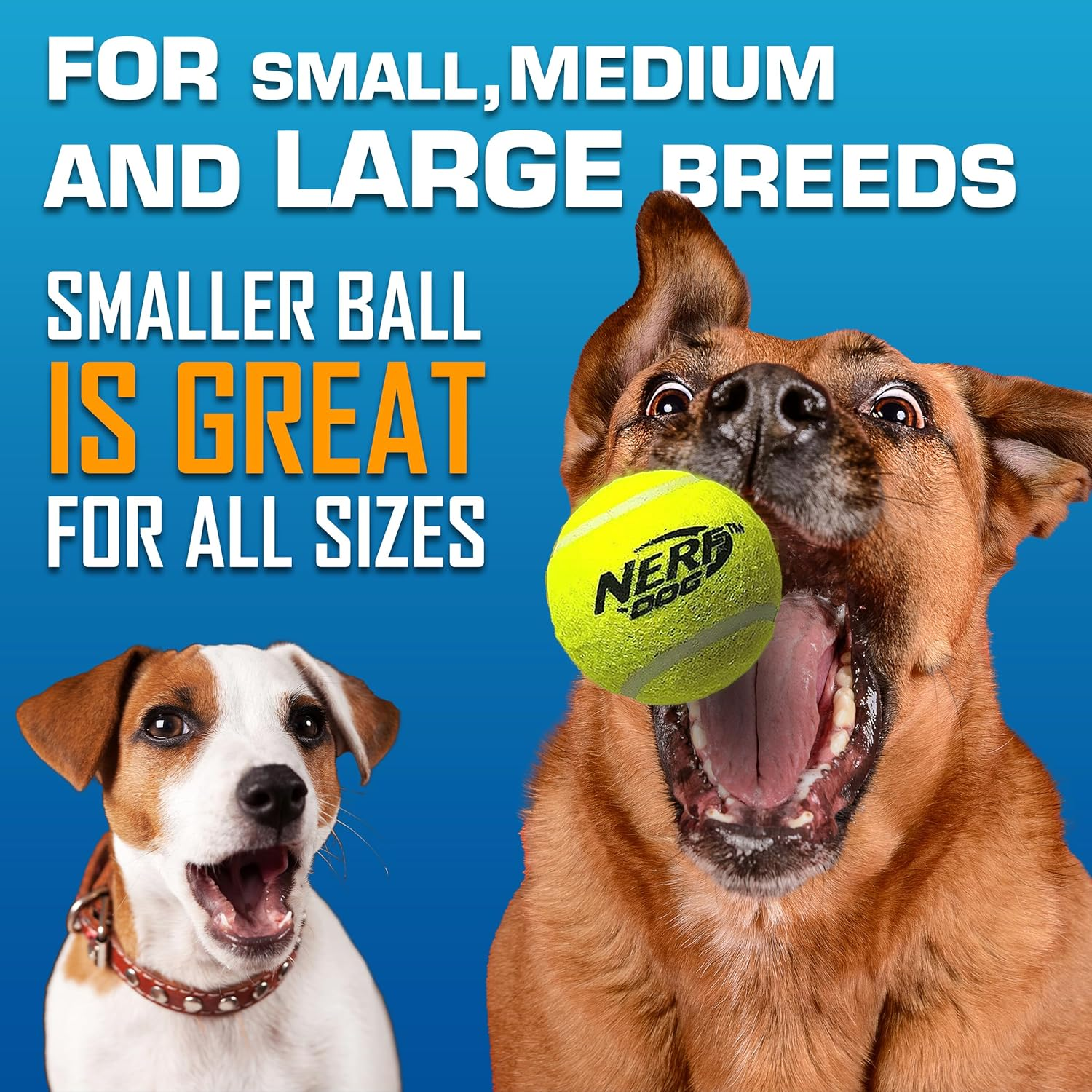 NERF 4791 Tennis Ball Blaster Ball Launcher Gift Set, Translucent image number 1