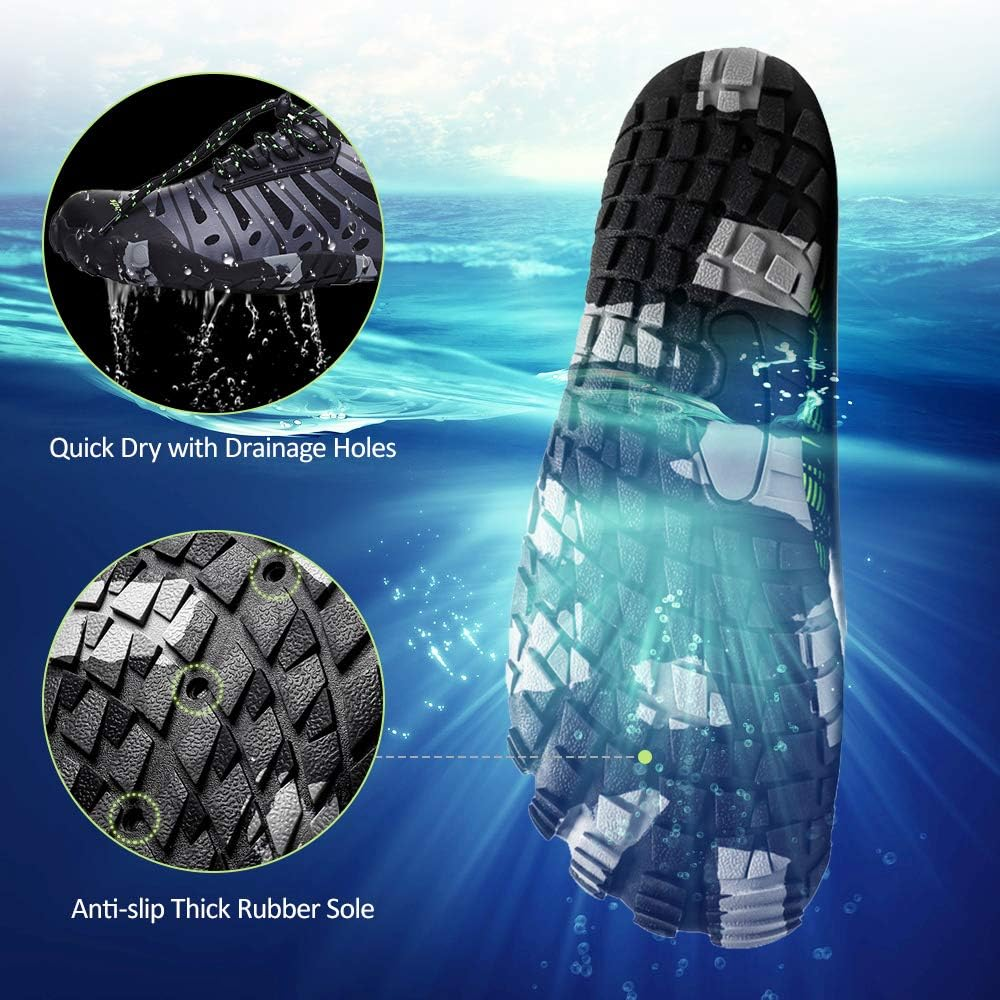 Water Shoes Quick Dry Lightweight River Trekking Shoes Athletic Sport Shoes for Beach Kayaking Boating Hiking Surfing Walking BBZY image number 3