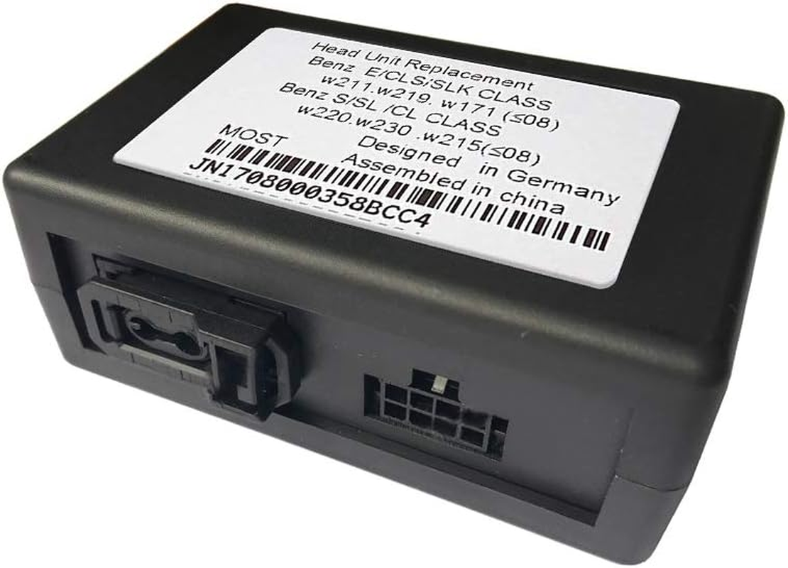 Car Stereo Radio Optical Fiber Decoder Most Box for Mercedes Benz CL CLS E S SL SLK W211 W219 for Bose for Harman Kardon Sound System