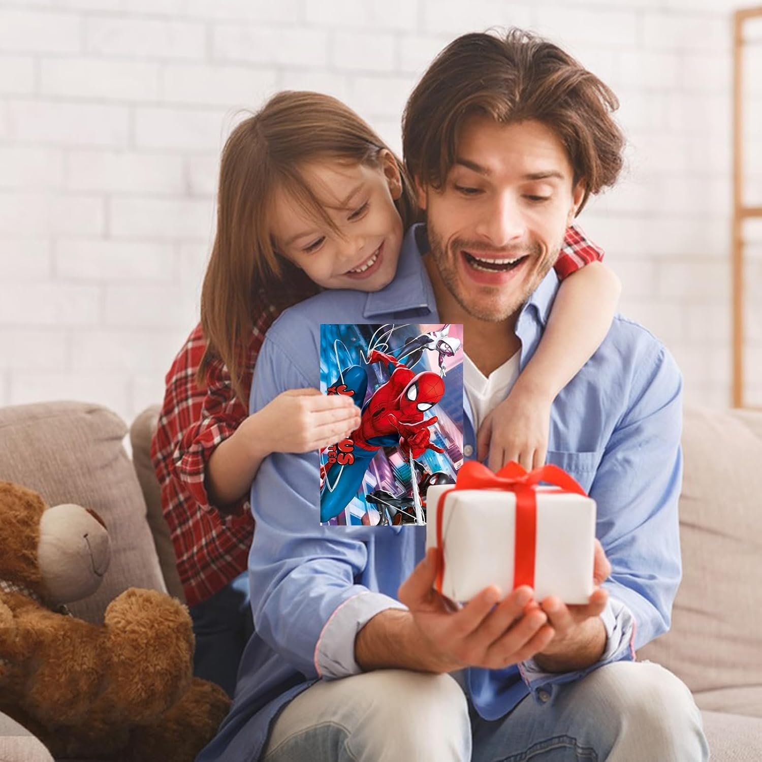 20Pcs Spiderman Party Invitations for Kids, Spidey Theme Birthday Party Invites Card for Girls Boys Birthday Celebration Party Supplies