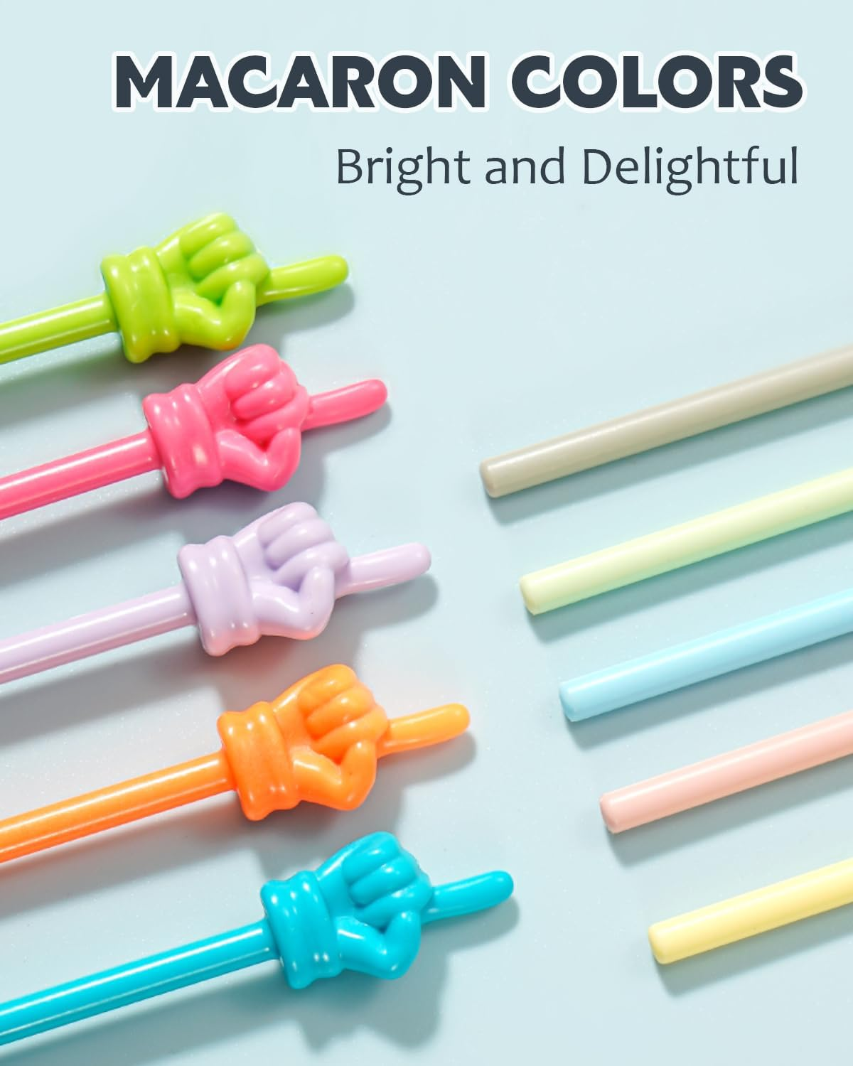 10Pcs Finger Pointer for Classroom, Reading Pointers for Kids, Hand Pointing Stick, Teaching Finger Class Pointer for Teachers, Classroom Teacher Must Haves Supplies Essentials image number 2