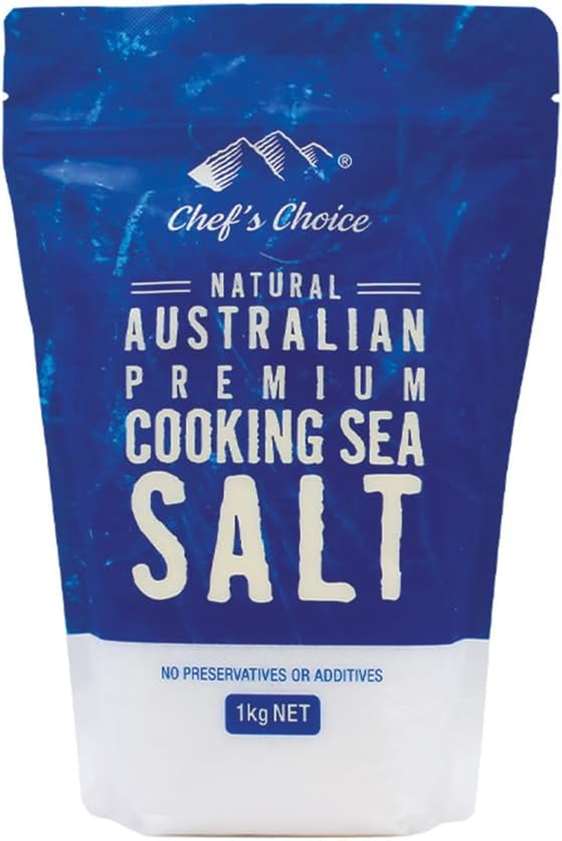 Chef'S Choice Natural Australian Premium Cooking Salt Bag, 1 Kg