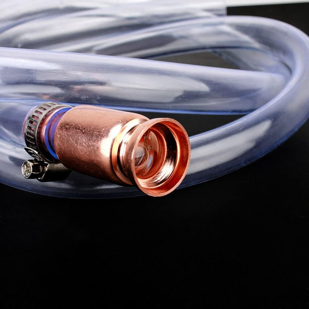 2M SELF Priming Copper Siphon Syphon JIGGLER Hose for Fuel Oil Water image number 4