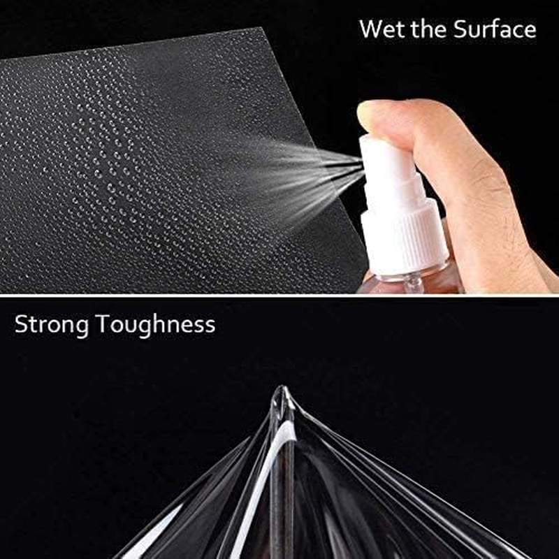 Clear Protective Vinyl Wrap Guard Film, Clear Gloss Paint Protection Bulk Film, Transparent Self Adhesive Film Wrap Roll without Bubble for Moto, Car DIY Interior (30Cm X 300Cm) image number 5