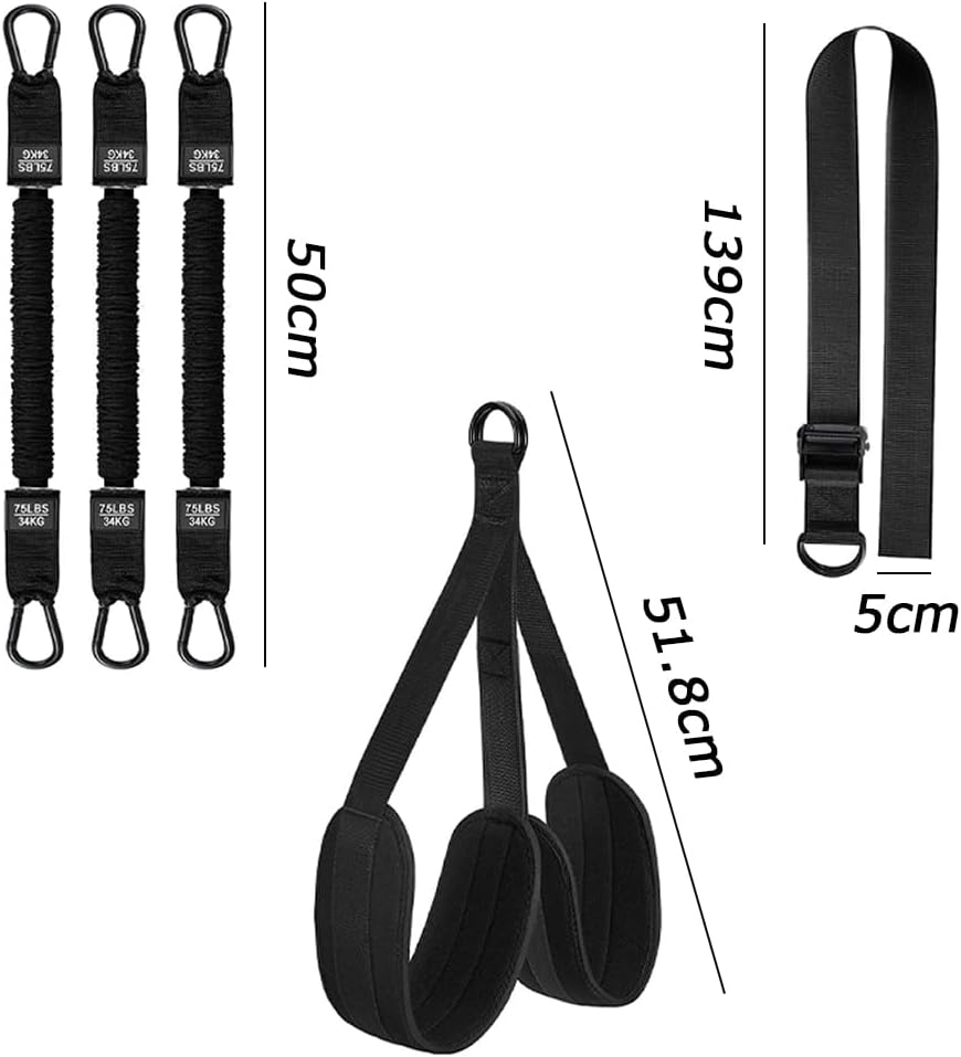 Heavy Pull up Bands with Durable Material, Pull up Assistance Bands, Adjustable Pull up Assist, Strength Training Fitness Tools, Assistance Bands for Pull-Up, Body Stretching, Chin Up image number 5