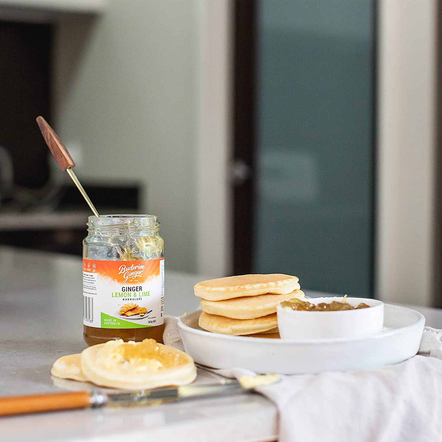 Buderim Ginger Lemon & Lime Marmalade G/F 365G image number 5