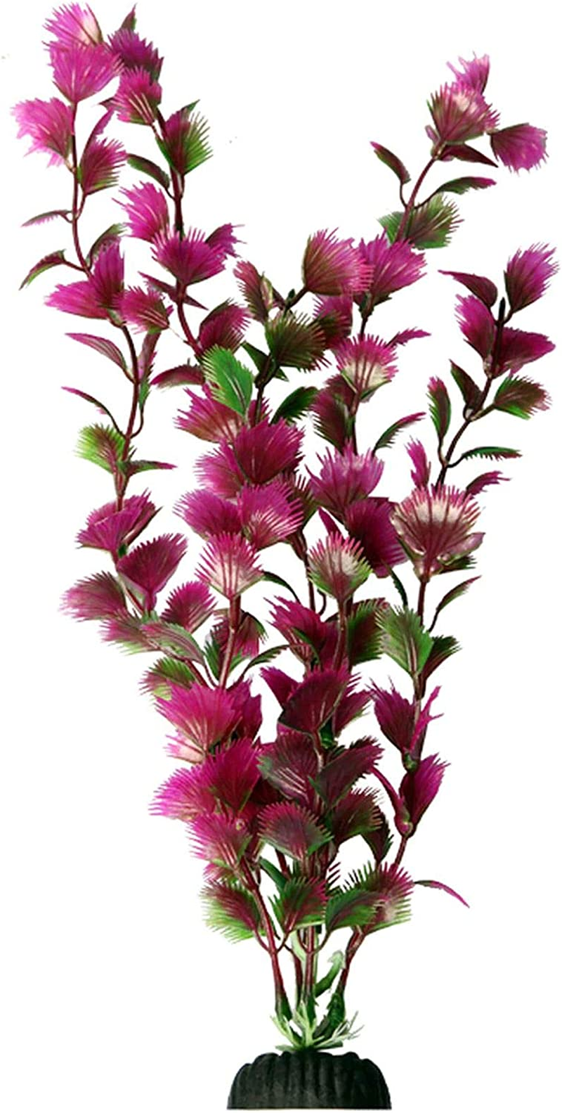 Ecoscape X-Large Fan Palm Pink Aquarium Plant Fish Tank D&eacute;cor Aqua One