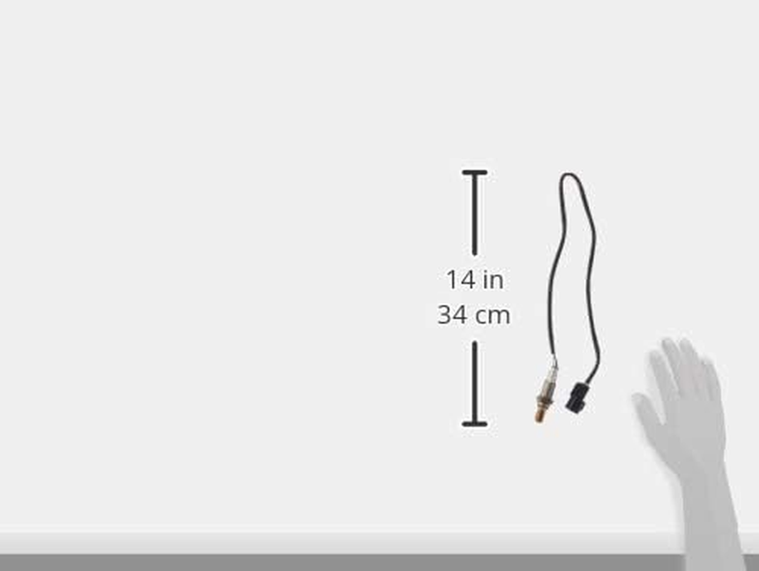 Denso 234-4741 Oxygen Sensor,Black image number 3